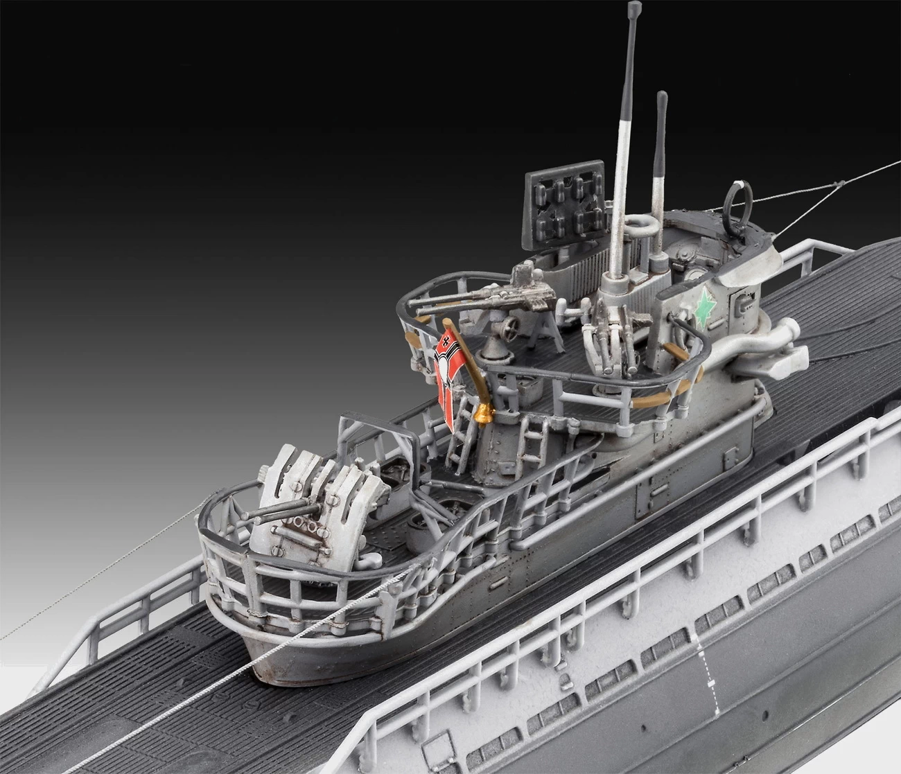 Revell 05167 - Deutsches U-Boot Typ IX C/40 U190 Modell