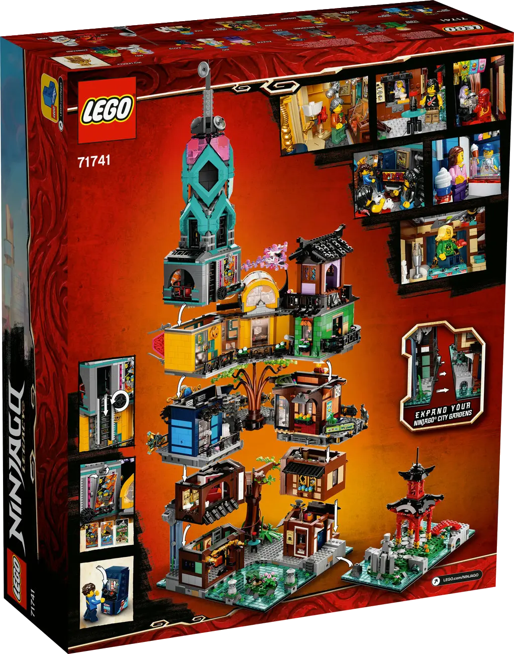 LEGO NINJAGO 71741 - Die Gärten von NINJAGO City