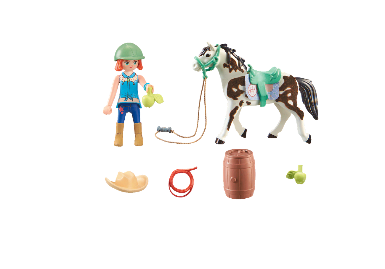 Playmobil 71358 - Ellie & Sawdust mit Westernübung - Horses of Waterfall