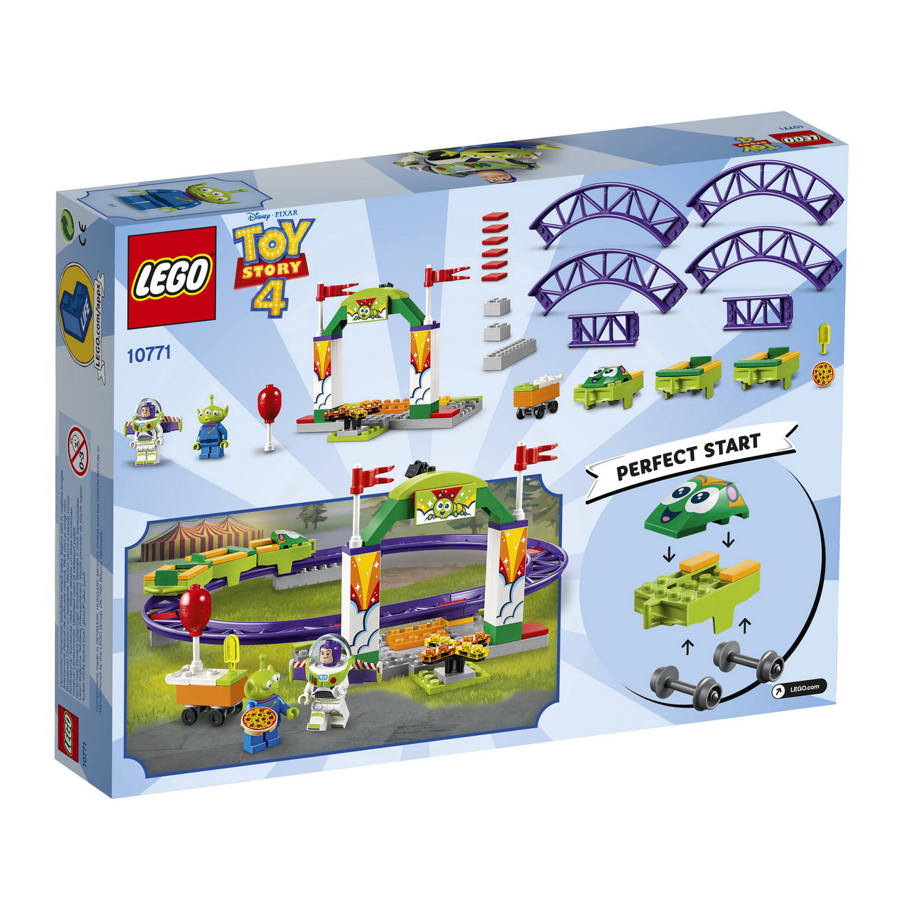 x-2019-08-LEGO 4+ (10771) Buzz wilde Achterbahnfahrt