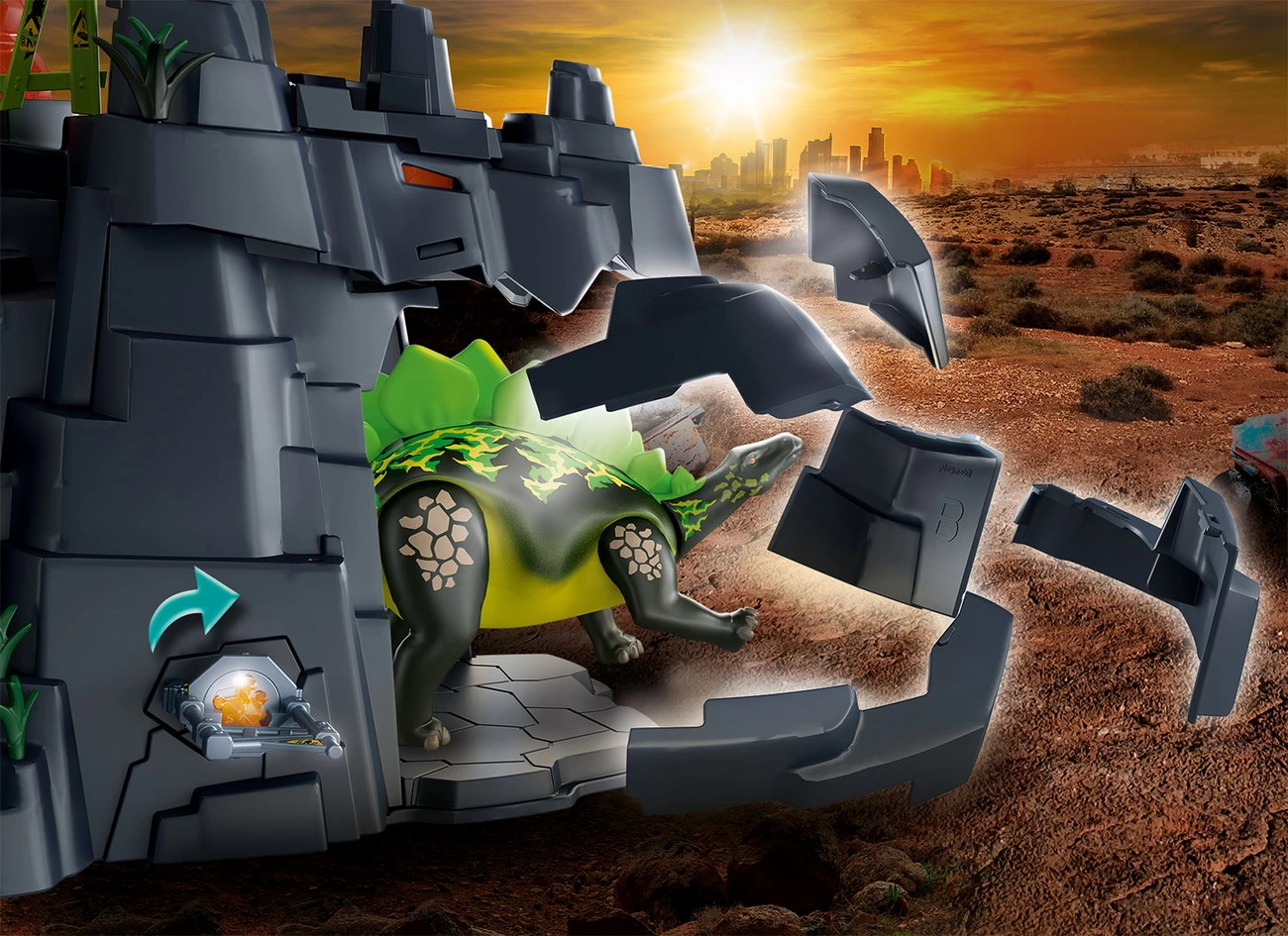 Playmobil 70623 - Dino Rock (Dino Rise)