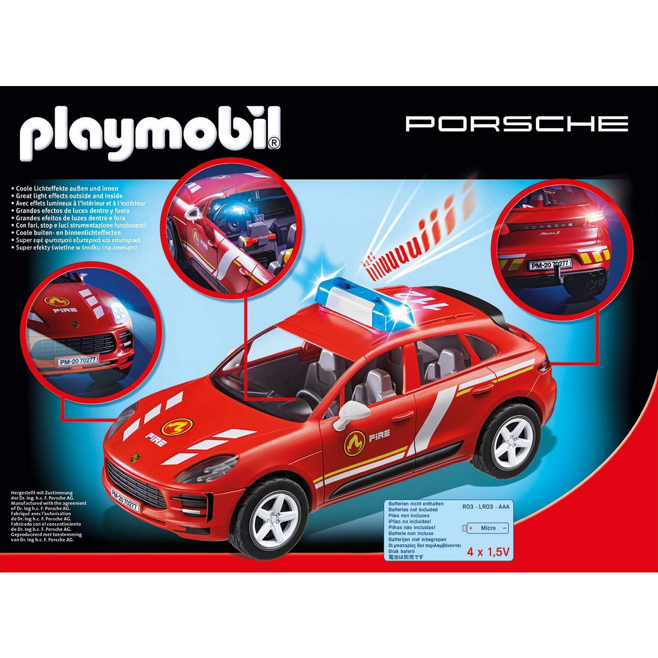 Playmobil 70277 - Porsche Macan S Feuerwehr  - Porsche