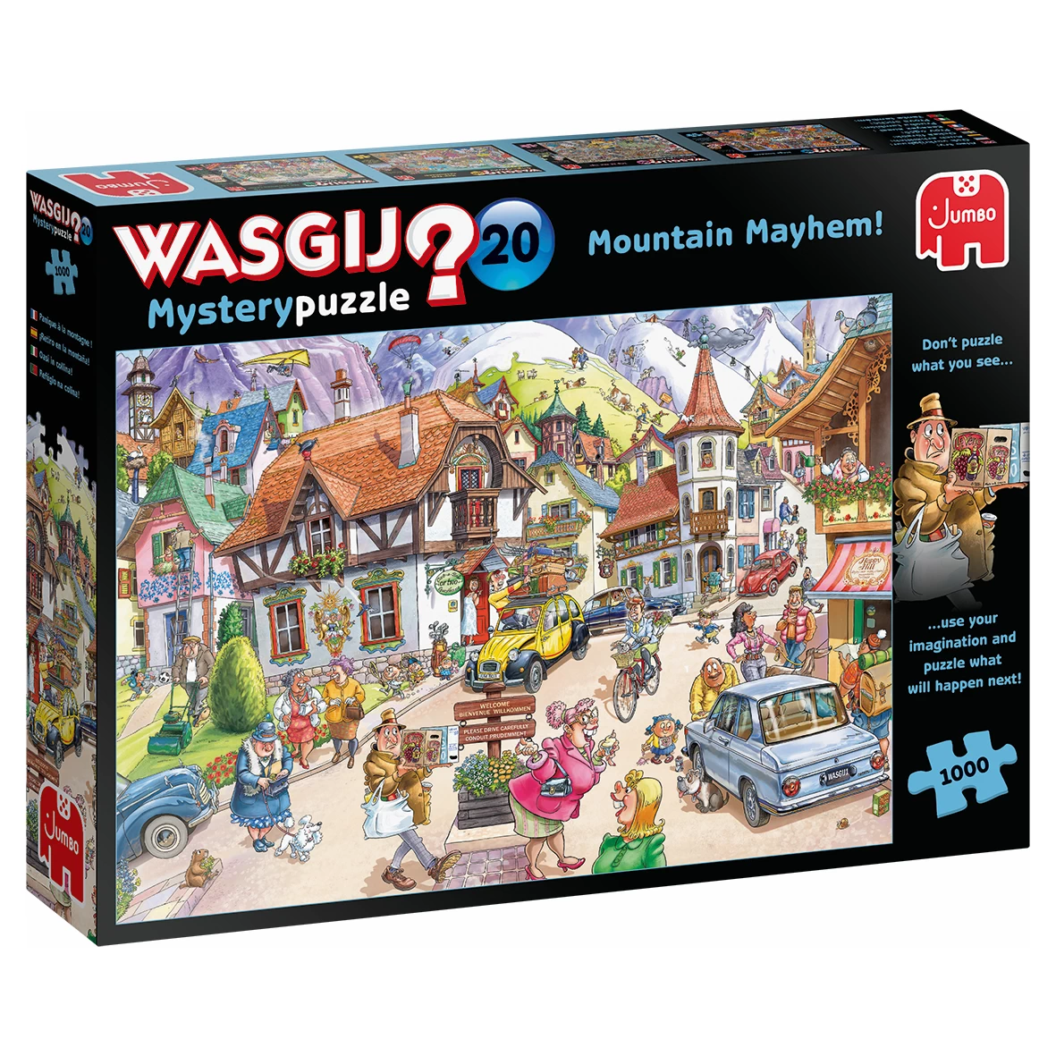 Wasgij Mystery 20 - Idylle in den Bergen - Puzzle