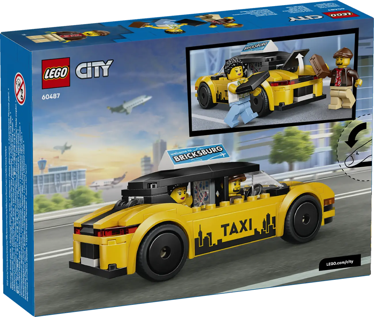 LEGO City - Gelbes Taxi (60487)