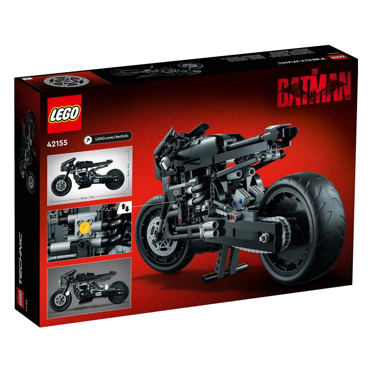 LEGO Technic 42155 - THE BATMAN  - BATCYCLE