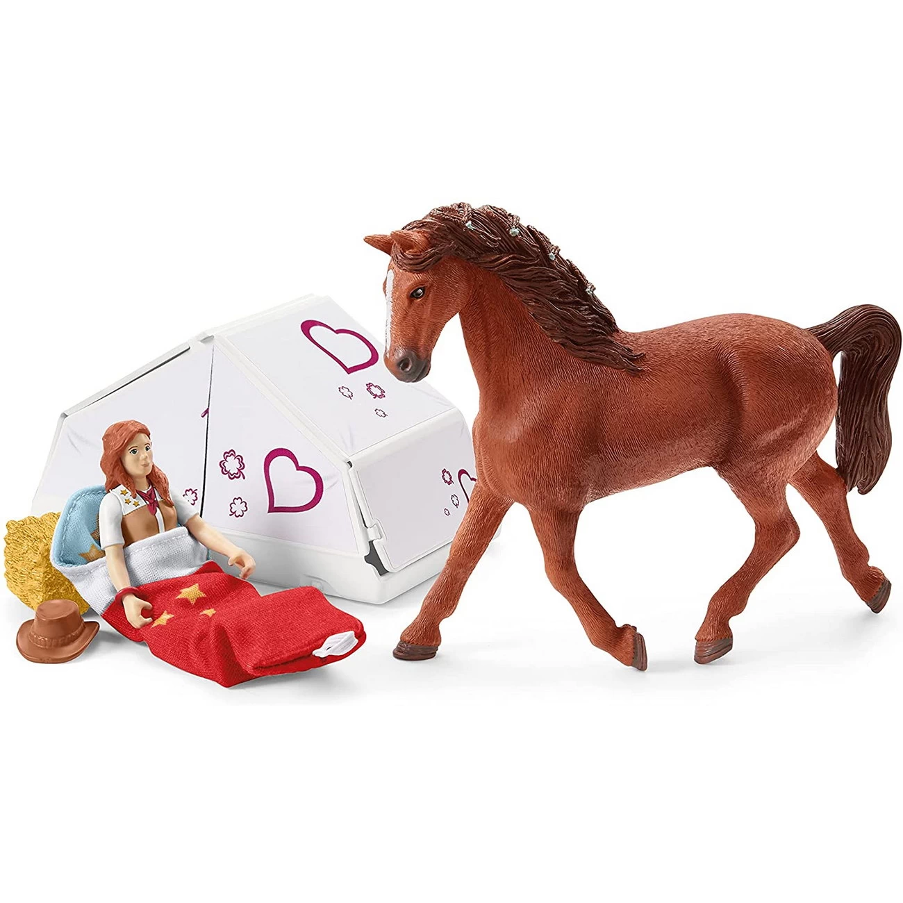 Schleich Abenteuer mit Auto und Pferdeanhänger (42535) Horse Club