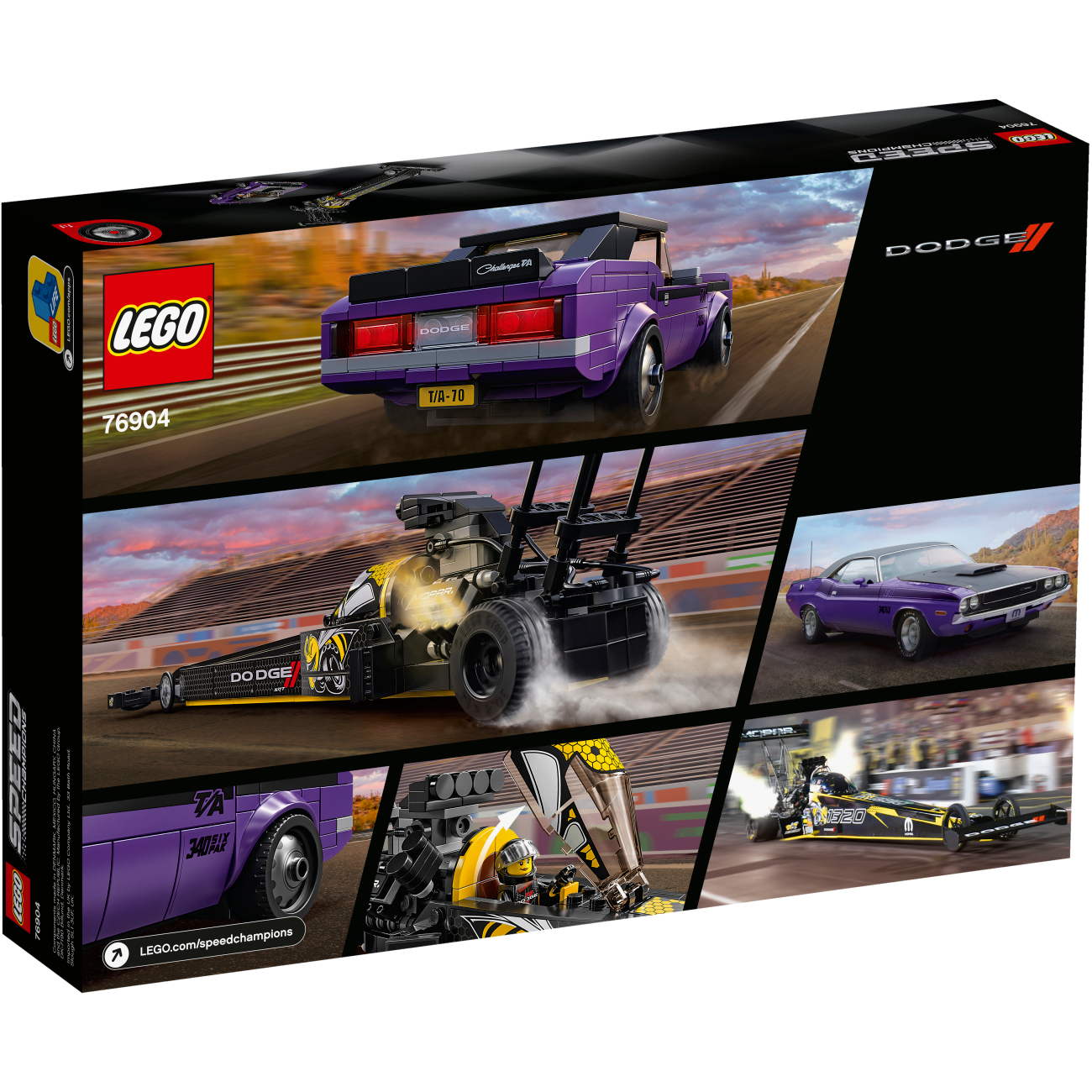 LEGO Speed Champions - Mopar Dodge//SRT Dragster & 1970 Dodge Challenger (76904)
