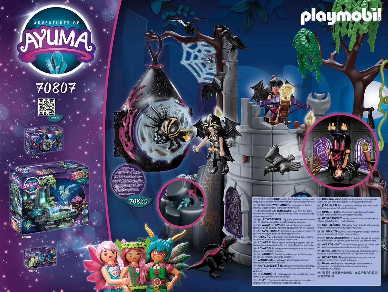 Playmobil 70807 - Bat Fairies Ruine - Ayuma