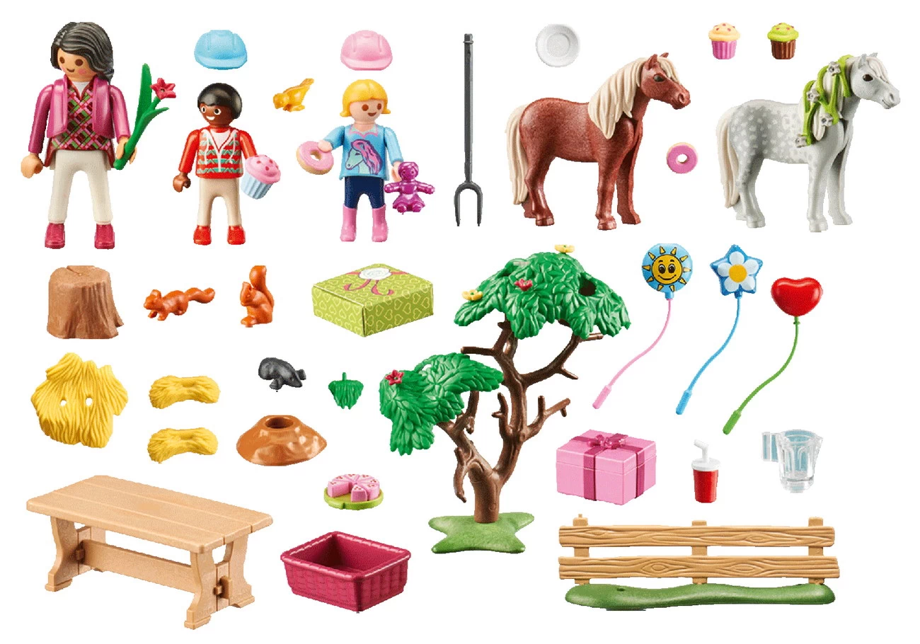 Playmobil 70997 - Kindergeburtstag auf dem Ponyhof (Country)