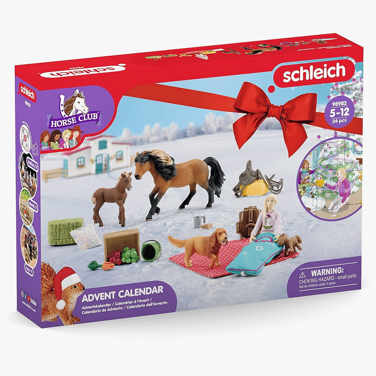 Schleich Adventskalender Horse Club Pferde 2023 (98982)
