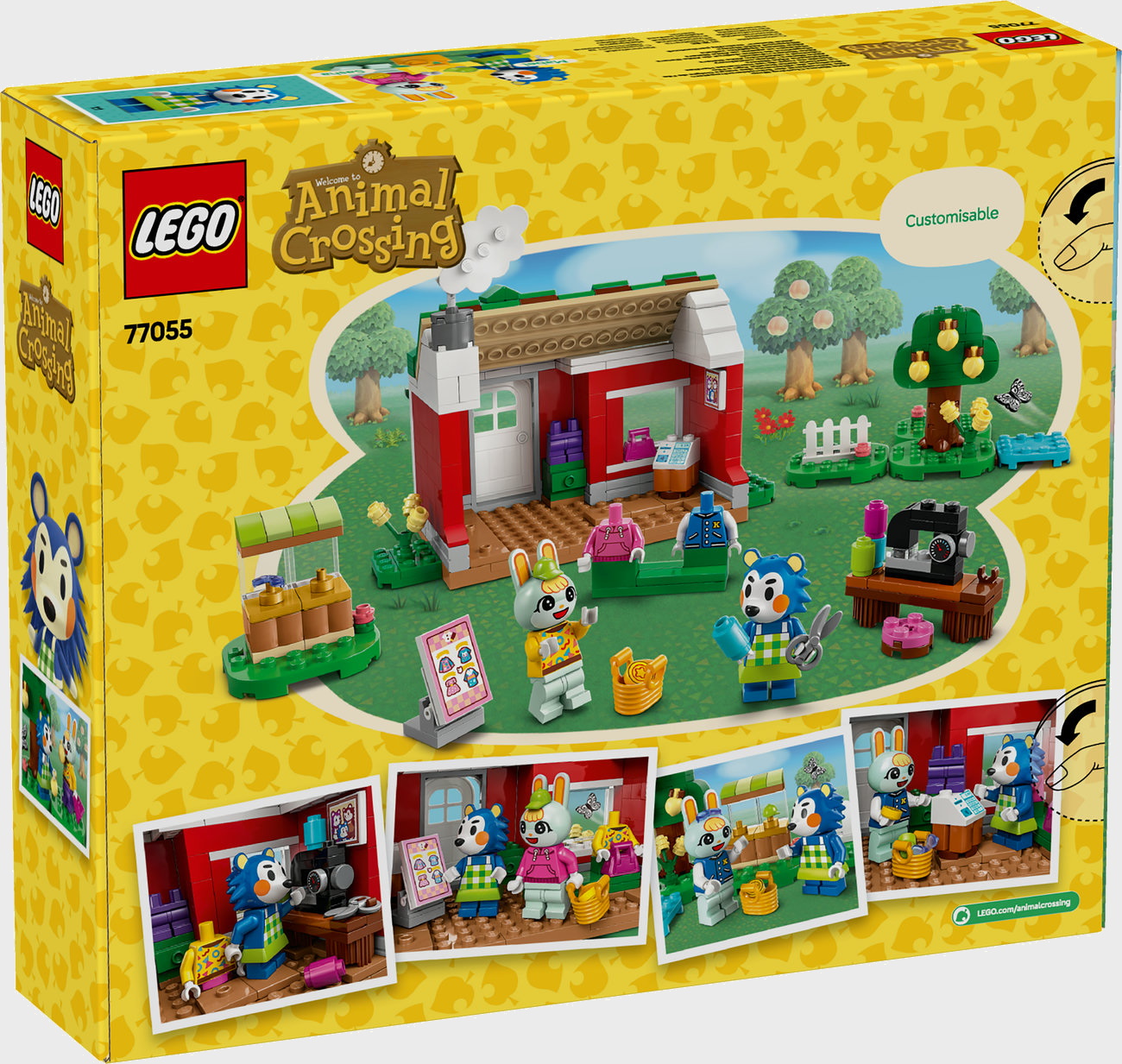 LEGO Animal Crossing 77055 - Die Schneiderei der Schneiderschwestern