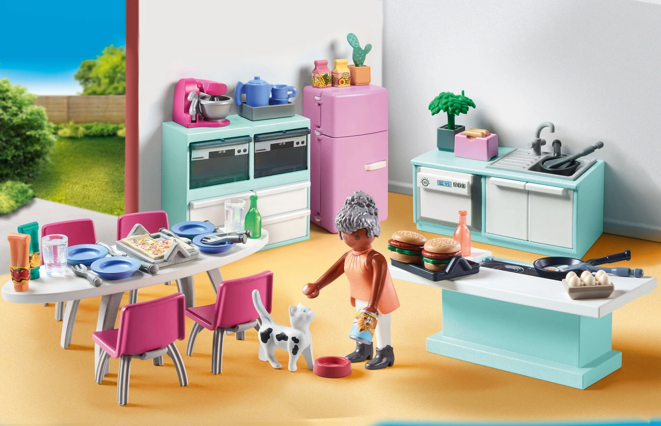 Playmobil 71608 - Küche mit Essplatz - My Life