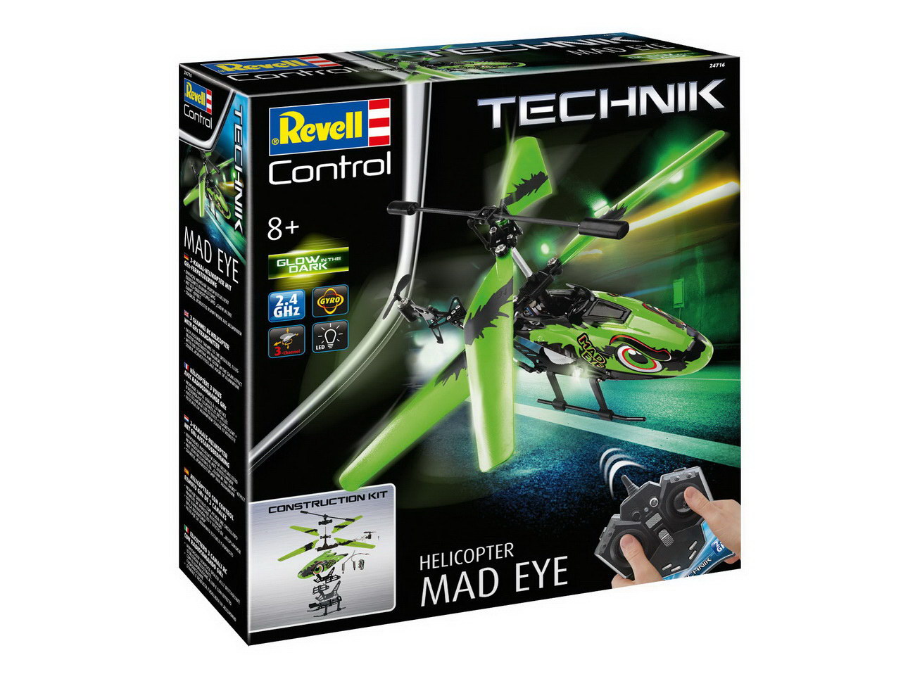 Revell Control - Modellbausatz Mad Eye (24716) Helikopter