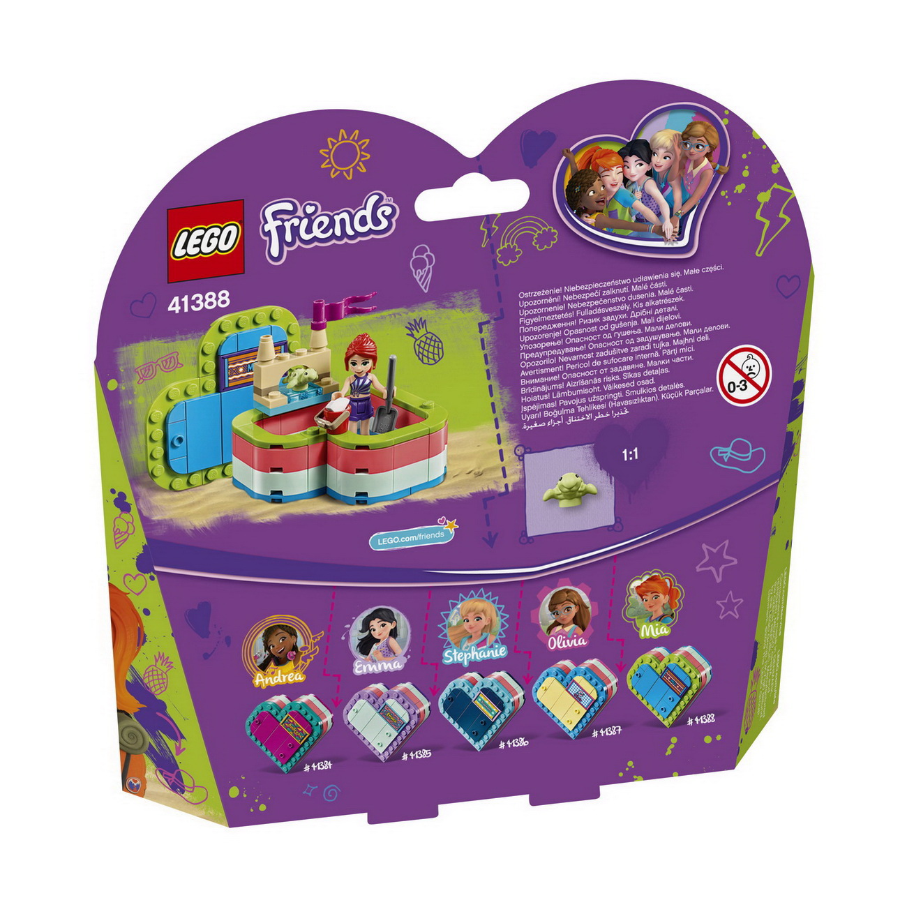 LEGO Friends (41388) Mias sommerliche Herzbox