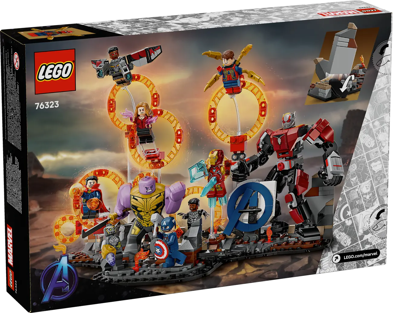 LEGO MARVEL 76323 - Avengers: Endgame Letzter Showdown