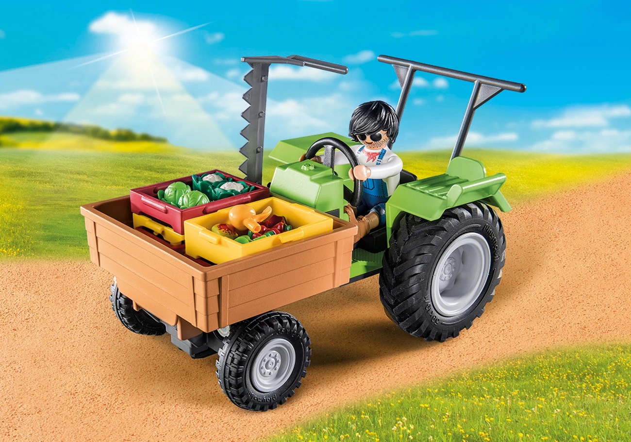 Playmobil 71249 - Traktor mit Hänger (Country)
