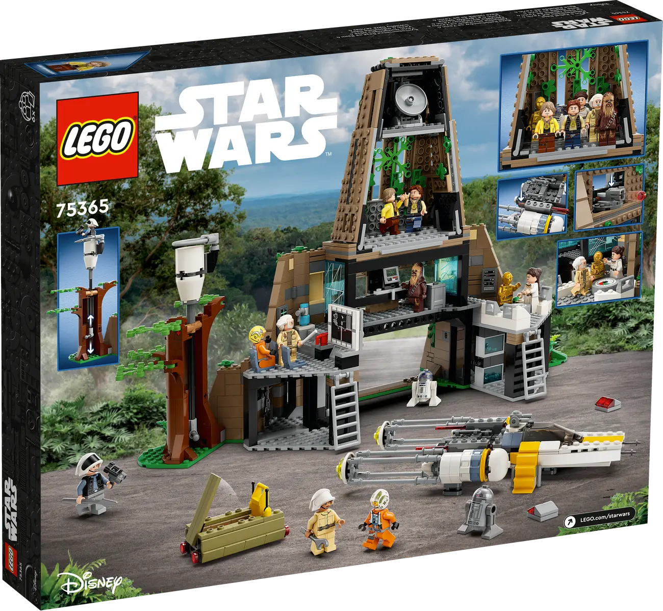 LEGO Star Wars 75365 - Rebellenbasis auf Yavin 4