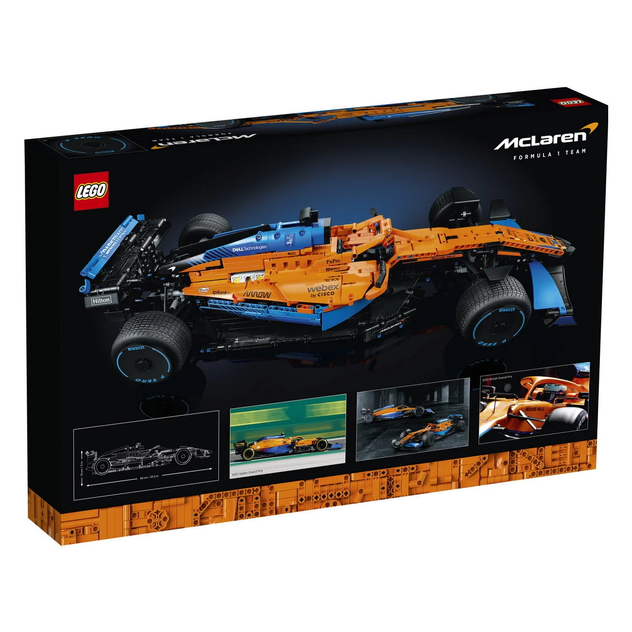 LEGO Technic 42141 - McLaren Formel 1 Bolide - erste Auflage - Alle Sticker