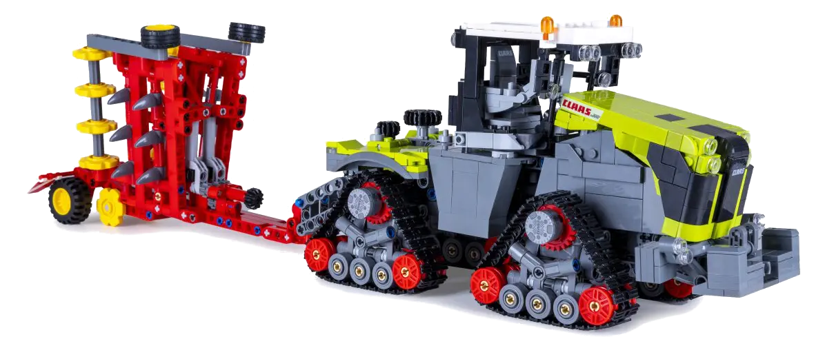 CaDA Raupenschlepper Claas Xerion 5000 Trac TS 1:32 Bricks