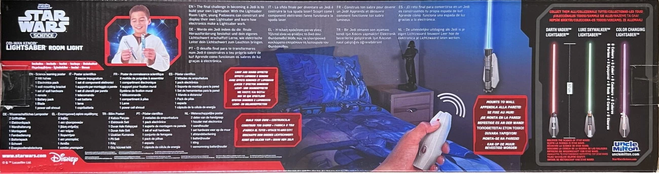 Star Wars Lichtschwert Luke Skywalker - Raumlicht