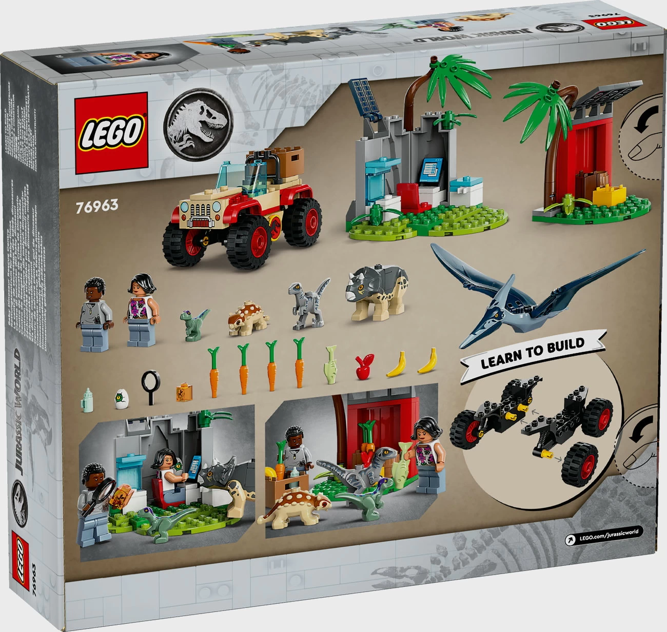 LEGO Jurassic World 76963 - Rettungszentrum für Babys