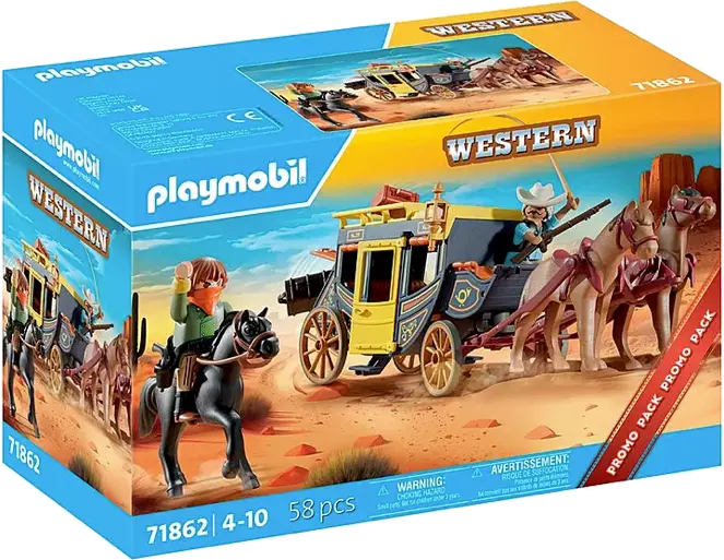 Playmobil 71862 - Postkutschenüberfall im Wilden Westen - History