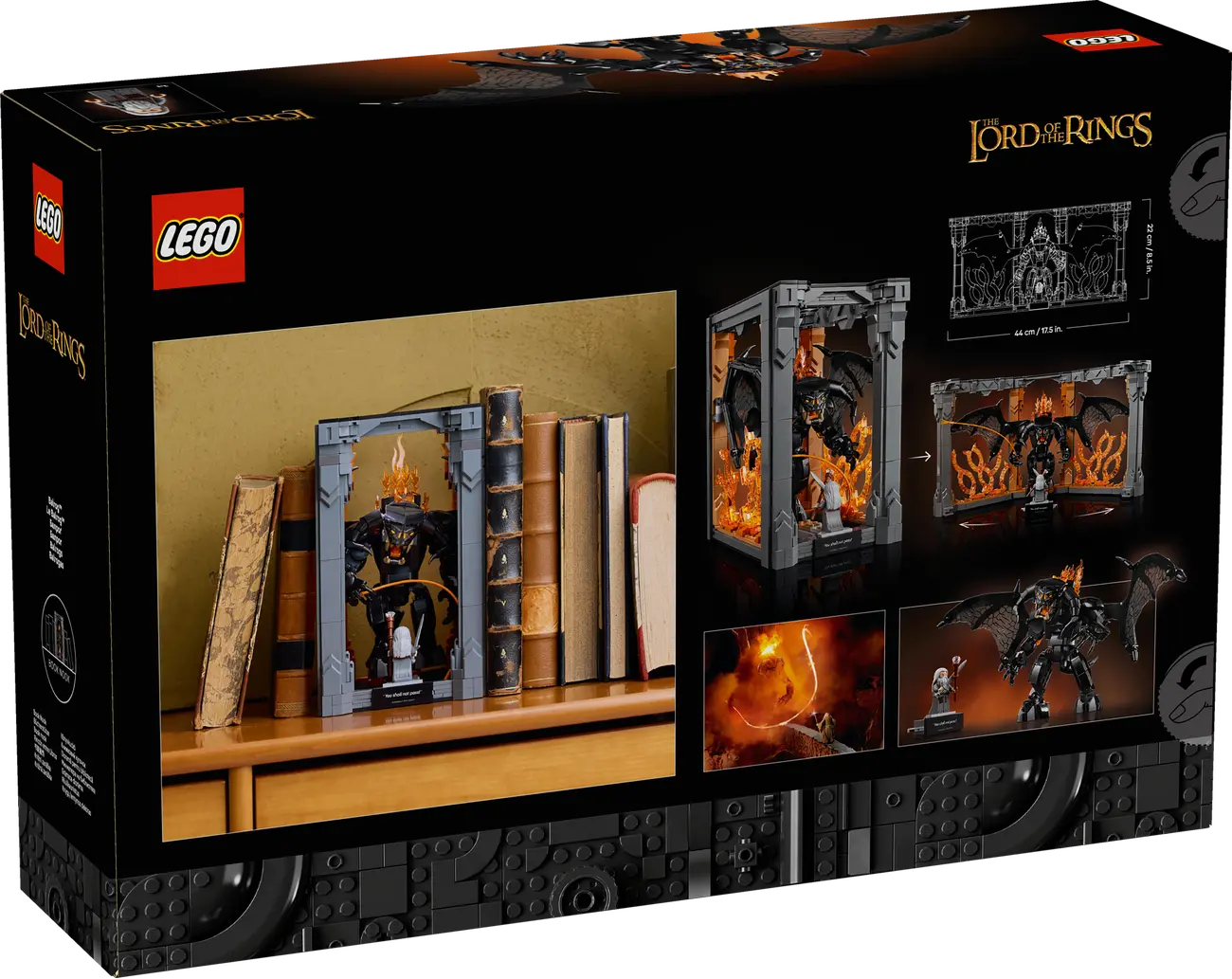 LEGO Balrog Gandalf Packung Rückseite.