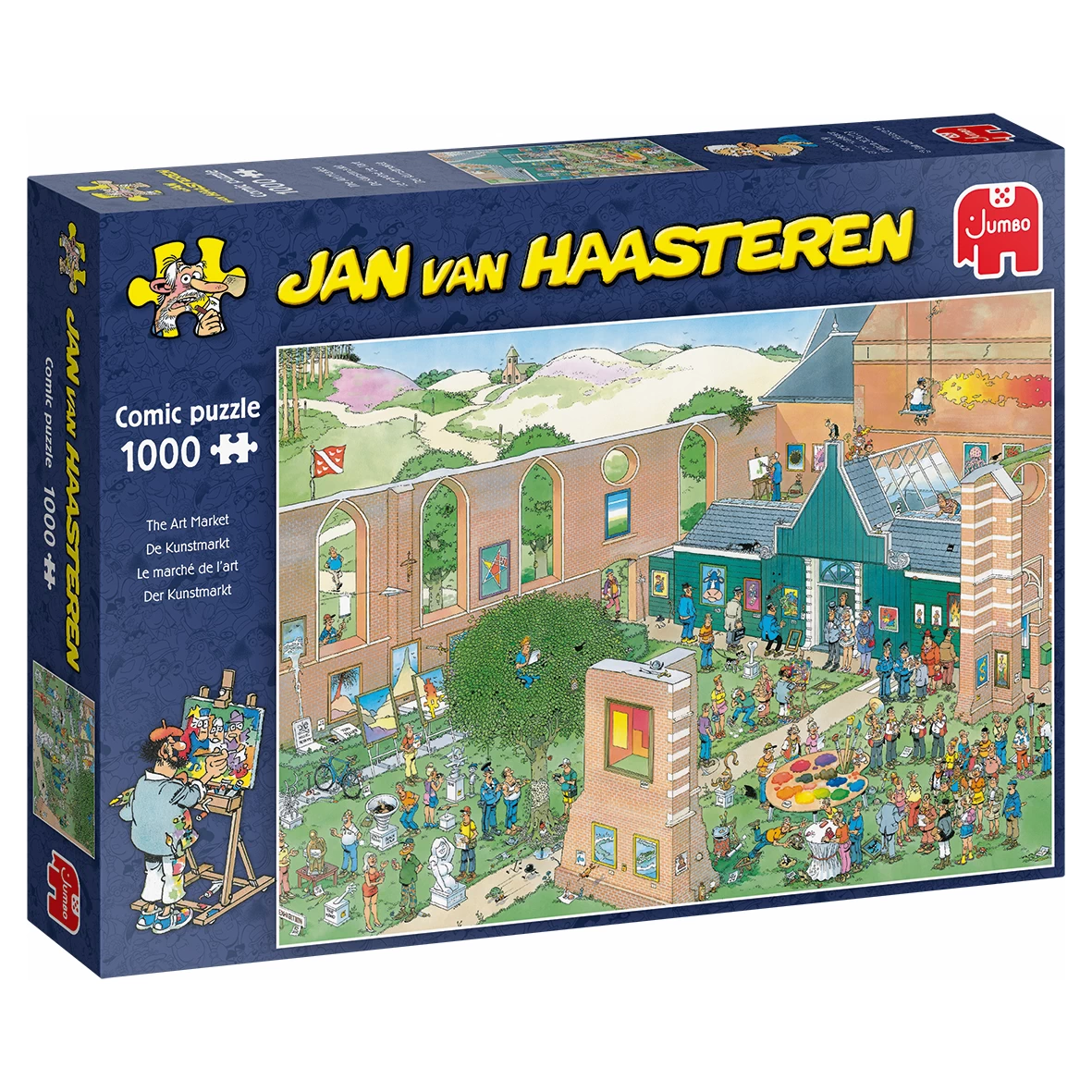 Puzzle - Kunstmarkt (van Haasteren) - 1000 Teile