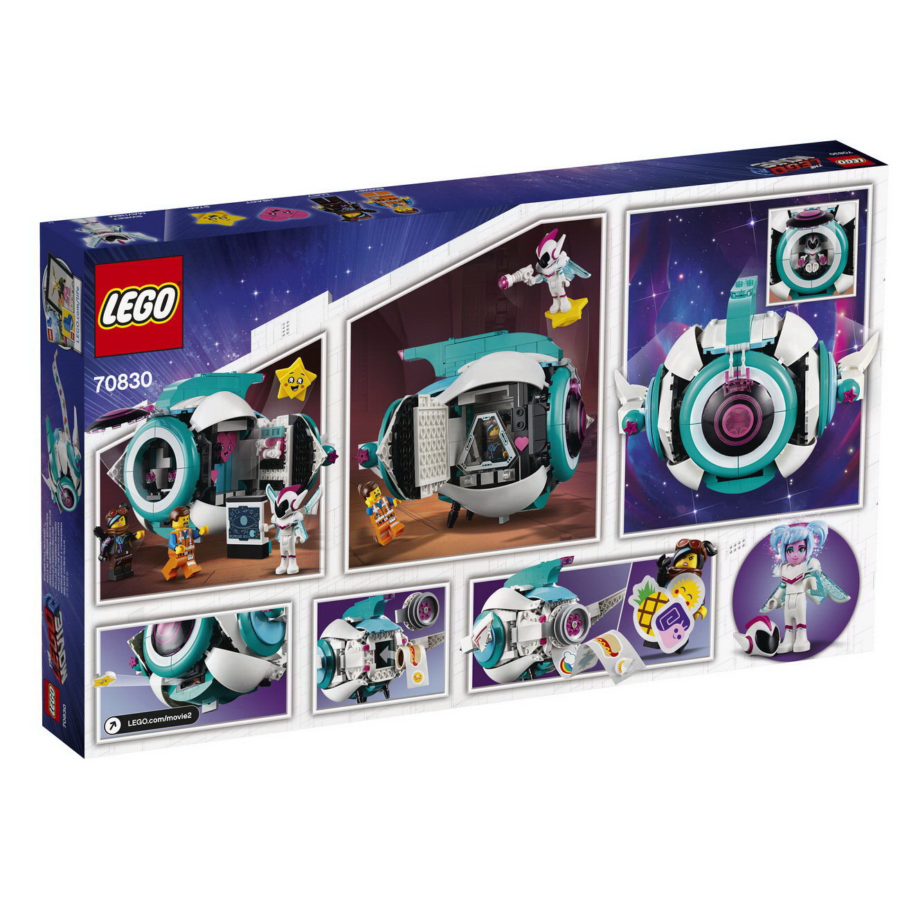 The LEGO Movie 2 70830 - Sweet Mischmaschs Systar Raumschiff