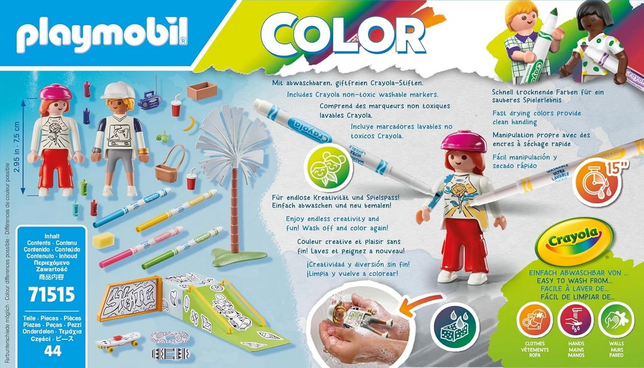 Playmobil 71515 - Skatepark - Color
