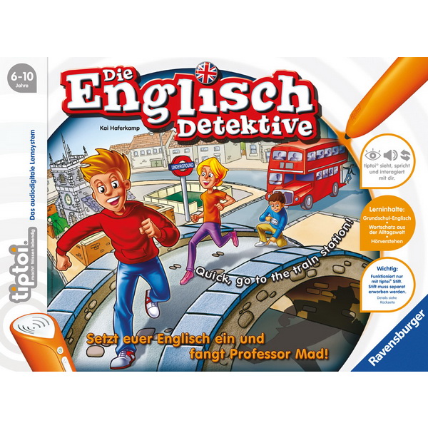 tiptoi - Lernspiel 'Die Englisch Detektive' (Ravensburger 00510)