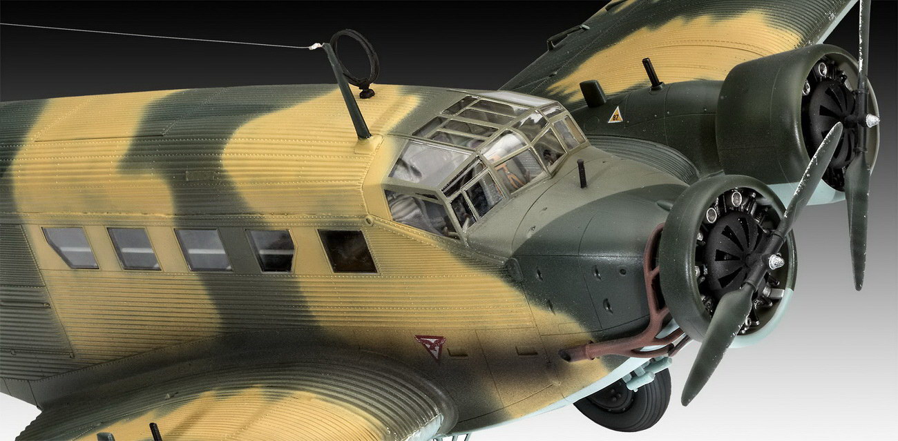 Revell 03918 - Junkers Ju5 - 3m Transport - Flugzeug Modell