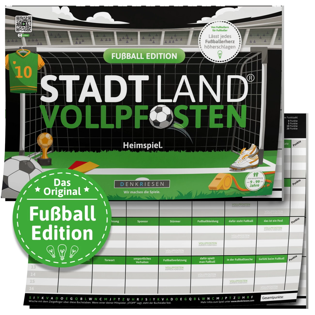 Fussball Edition - STADT LAND VOLLPFOSTEN  (DENKRIESEN
