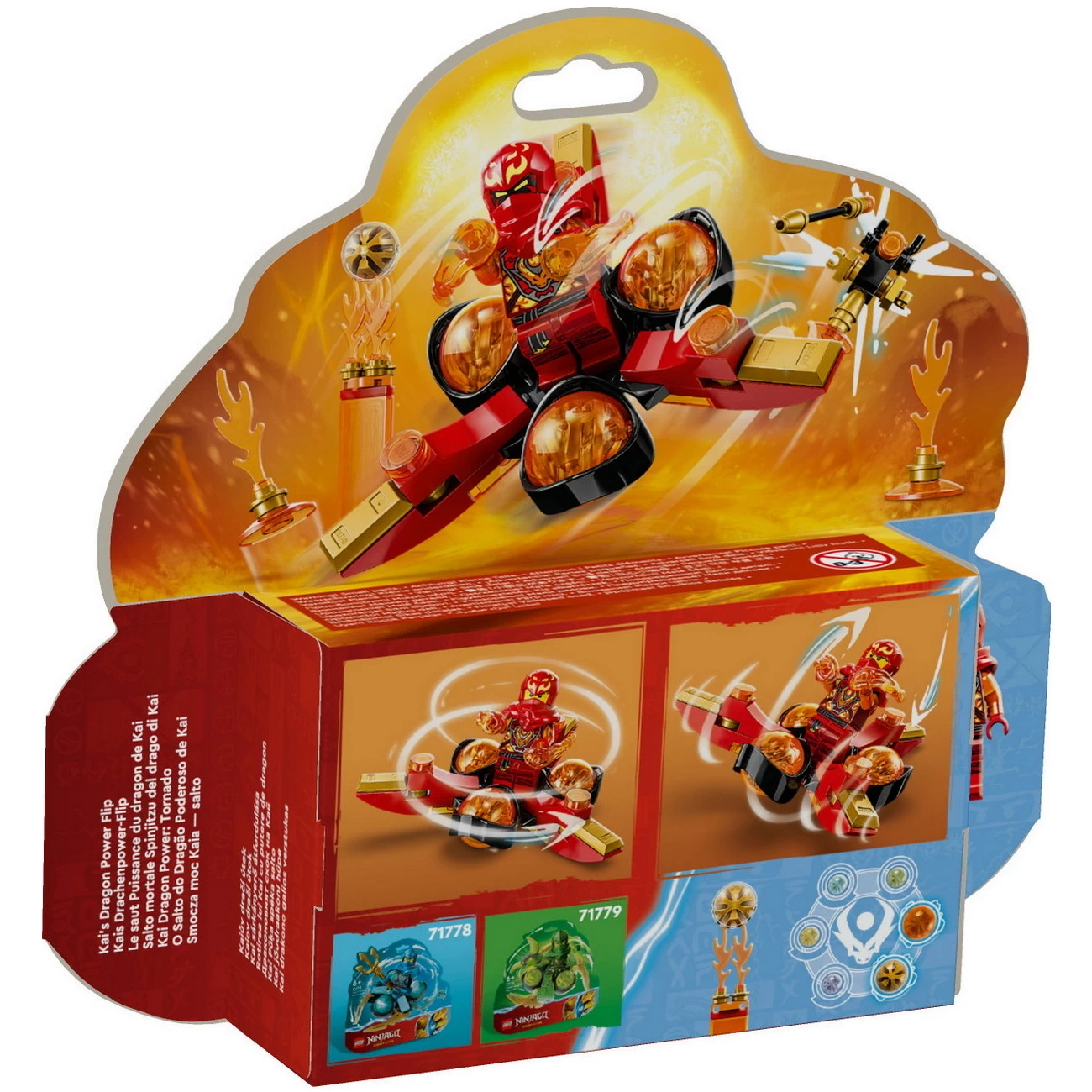 LEGO NINJAGO - Kais Drachenpower-Spinjitzu-Flip (71777)