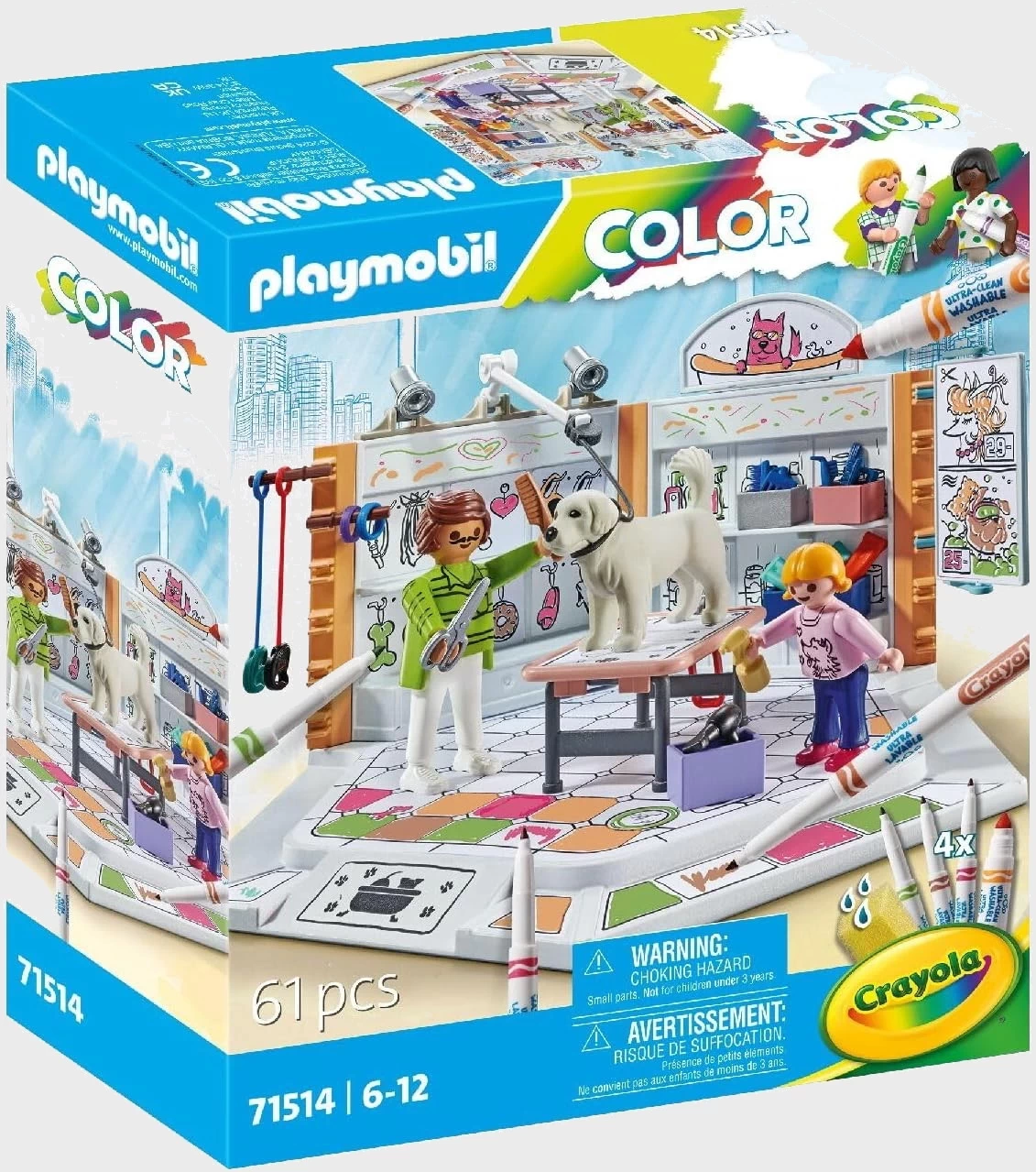 Playmobil 71514 - Hundesalon - Color