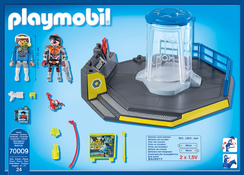 Playmobil 70009 - SuperSet Galaxy Police Gef�ngnis (SuperSet)