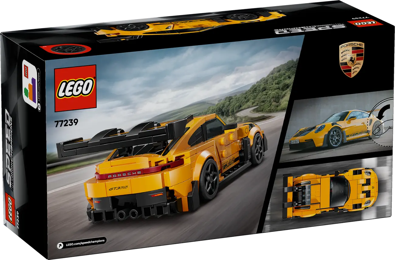 LEGO Speed Champions 77239 - Porsche 911 GT3 RS Supersportwagen