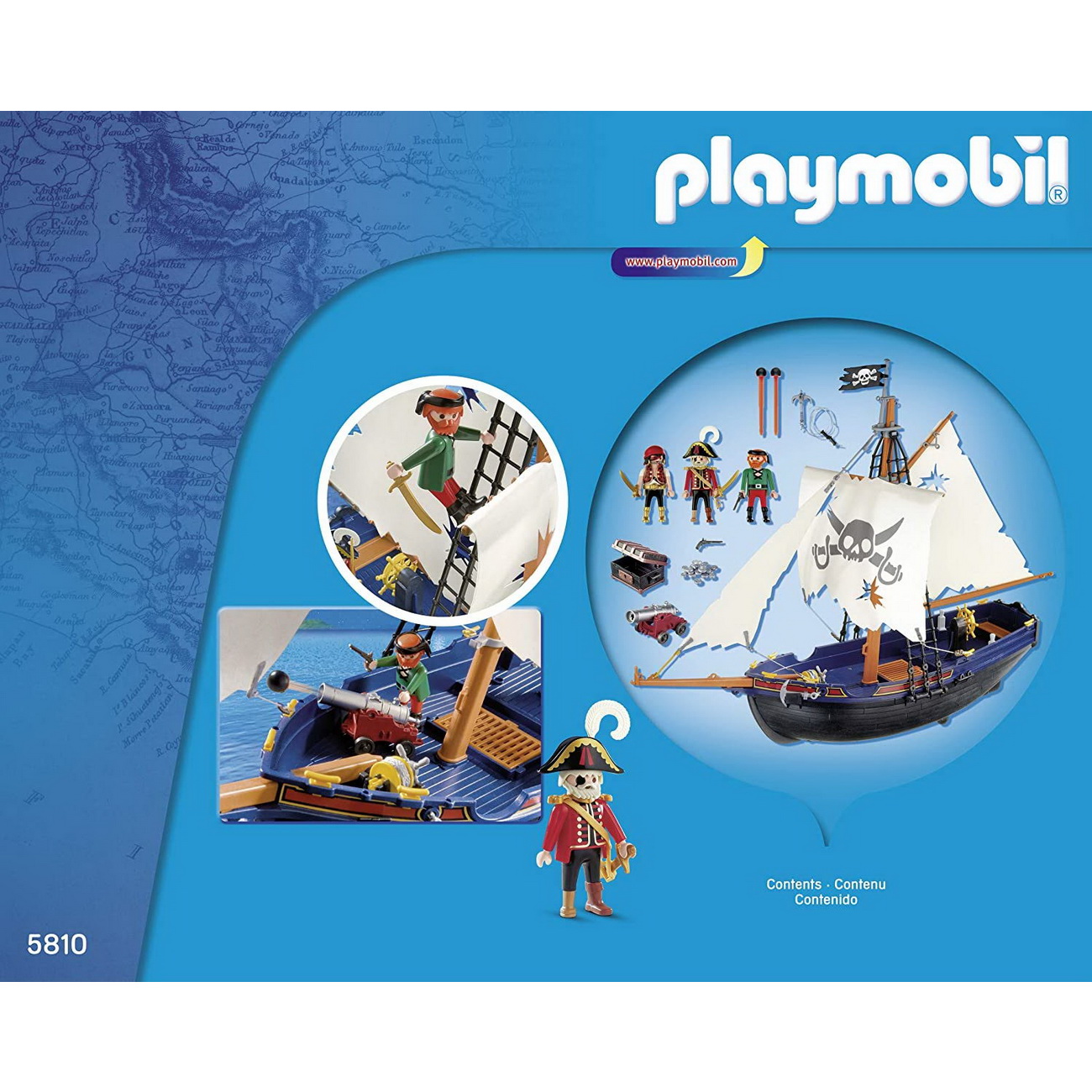 Playmobil 5810 - Piratenschiff Korsarensegler - Pirates