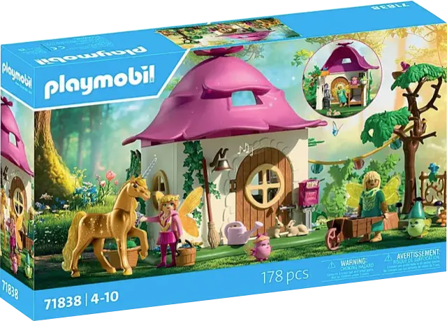 Playmobil 71838 - Gemütliches Feenzuhause mit Goldeinhorn