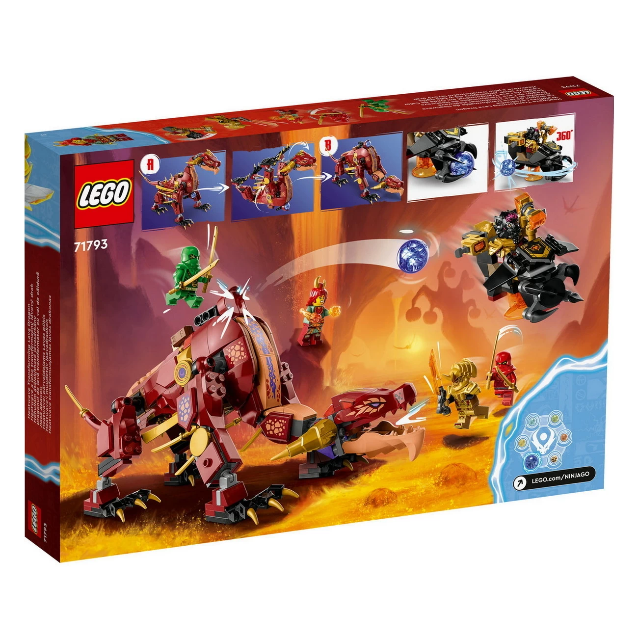 LEGO NINJAGO 71793 - Wyldfires Lavadrache