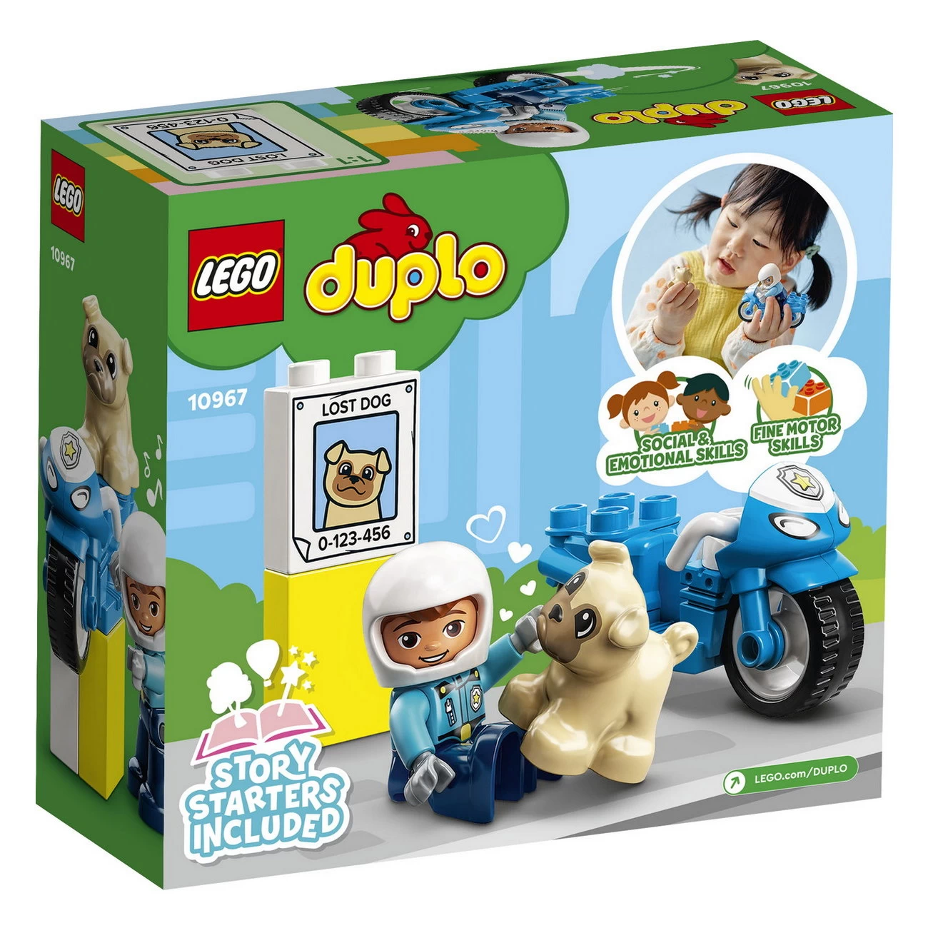 LEGO DUPLO 10967 - Polizeimotorrad