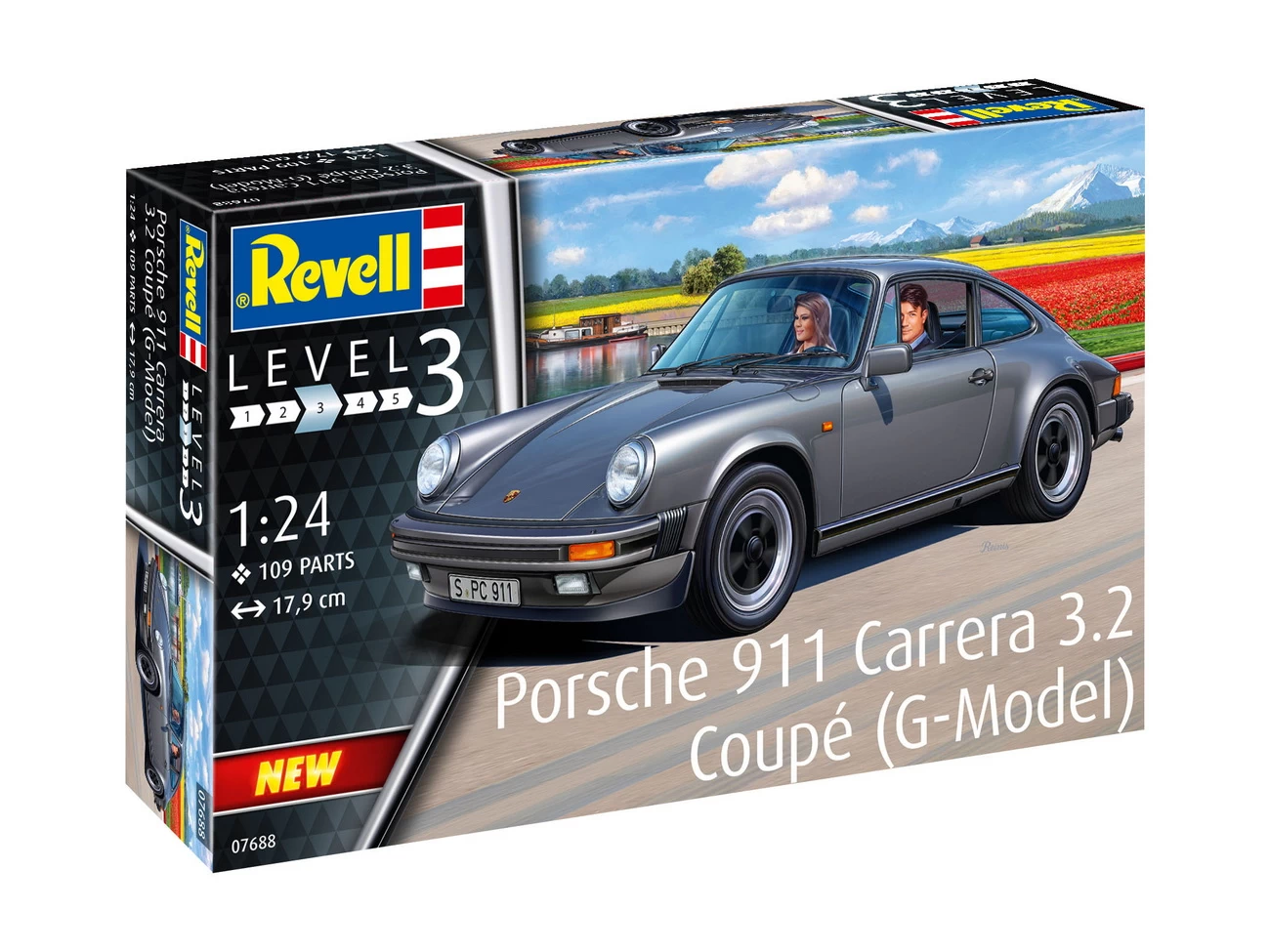 Revell 07688 - Porsche 911 Carrera 3.2 Coupe - Auto Modell
