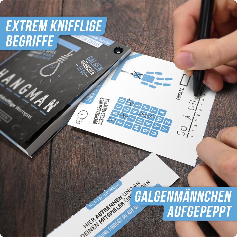 HANGMAN Einstein - A6 (DENKRIESEN)