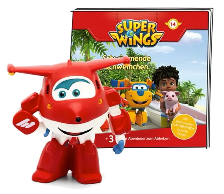 Tonies - Super Wings - Schwimmende Schweinchen - Hörspiel