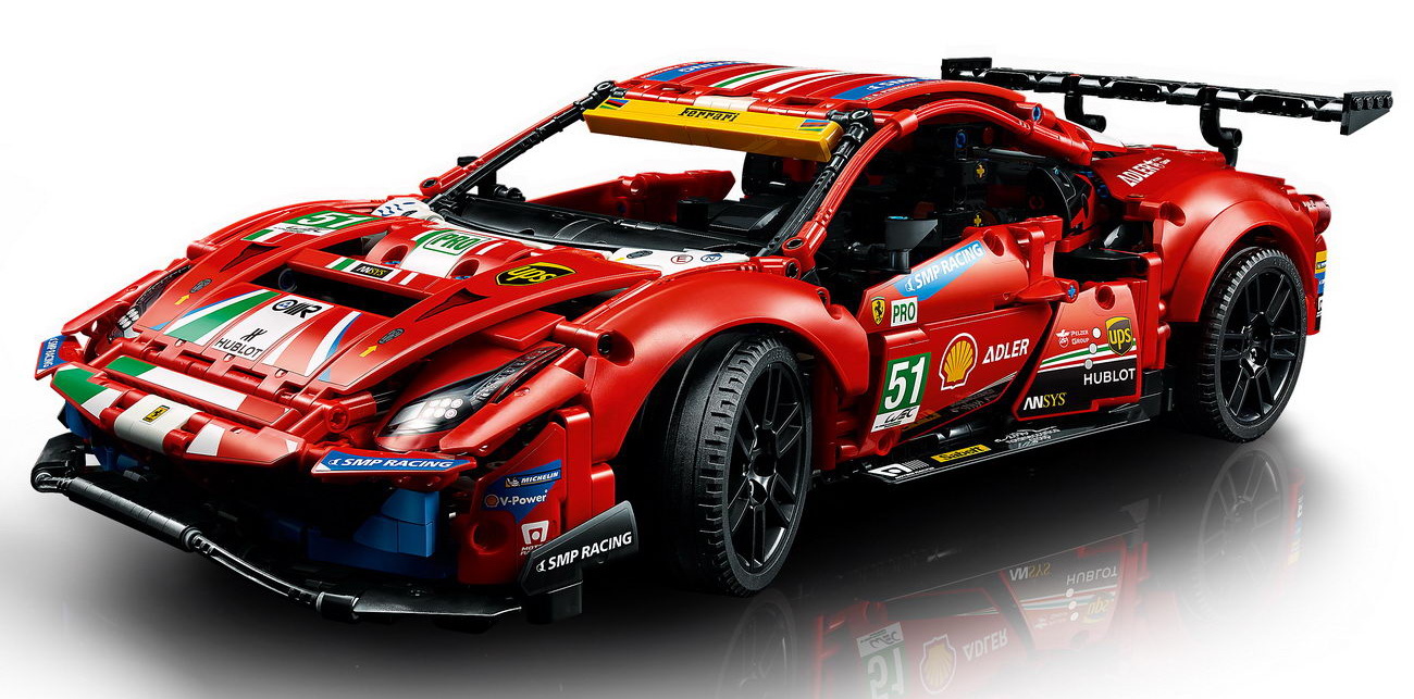LEGO Technic 42125 - Ferrari 488 GTE AF Corse #51
