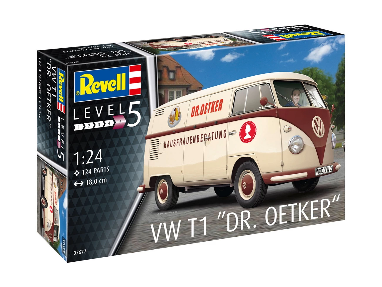 Revell 07677 - VW T1 Dr. Oetker - Lieferwagen Modell