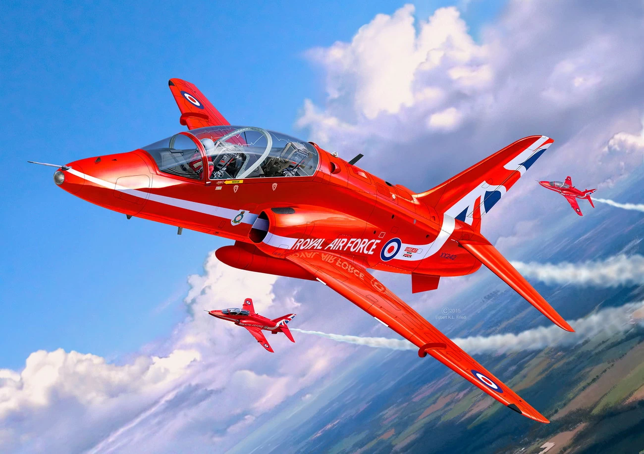 Revell 04921 - BAe Hawk T.1 Red Arrows