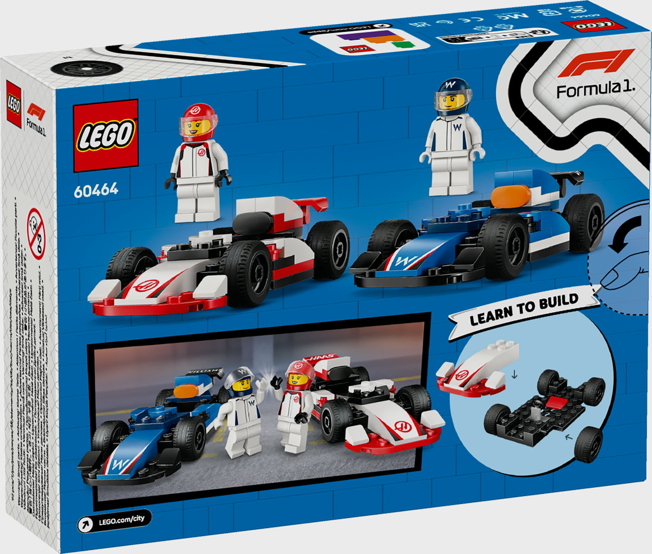 LEGO City 60464 - F1 Williams Racing und Haas