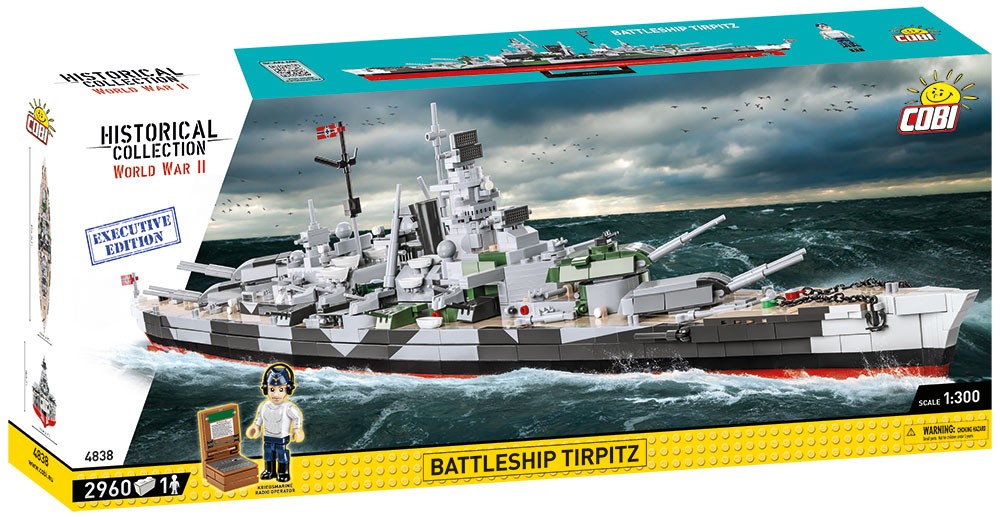 COBI - Schlachtschiff Tirpitz (4838) - Executive Edition