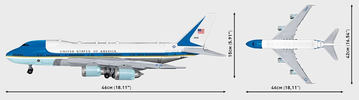 COBI - Boeing - 747 Air Force One (26610) - Bausteine kaufen